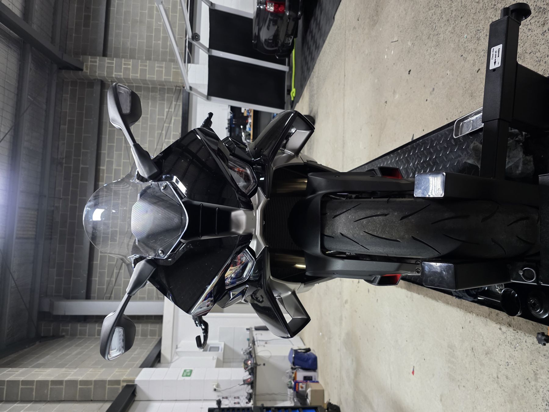 Customer motorcycle