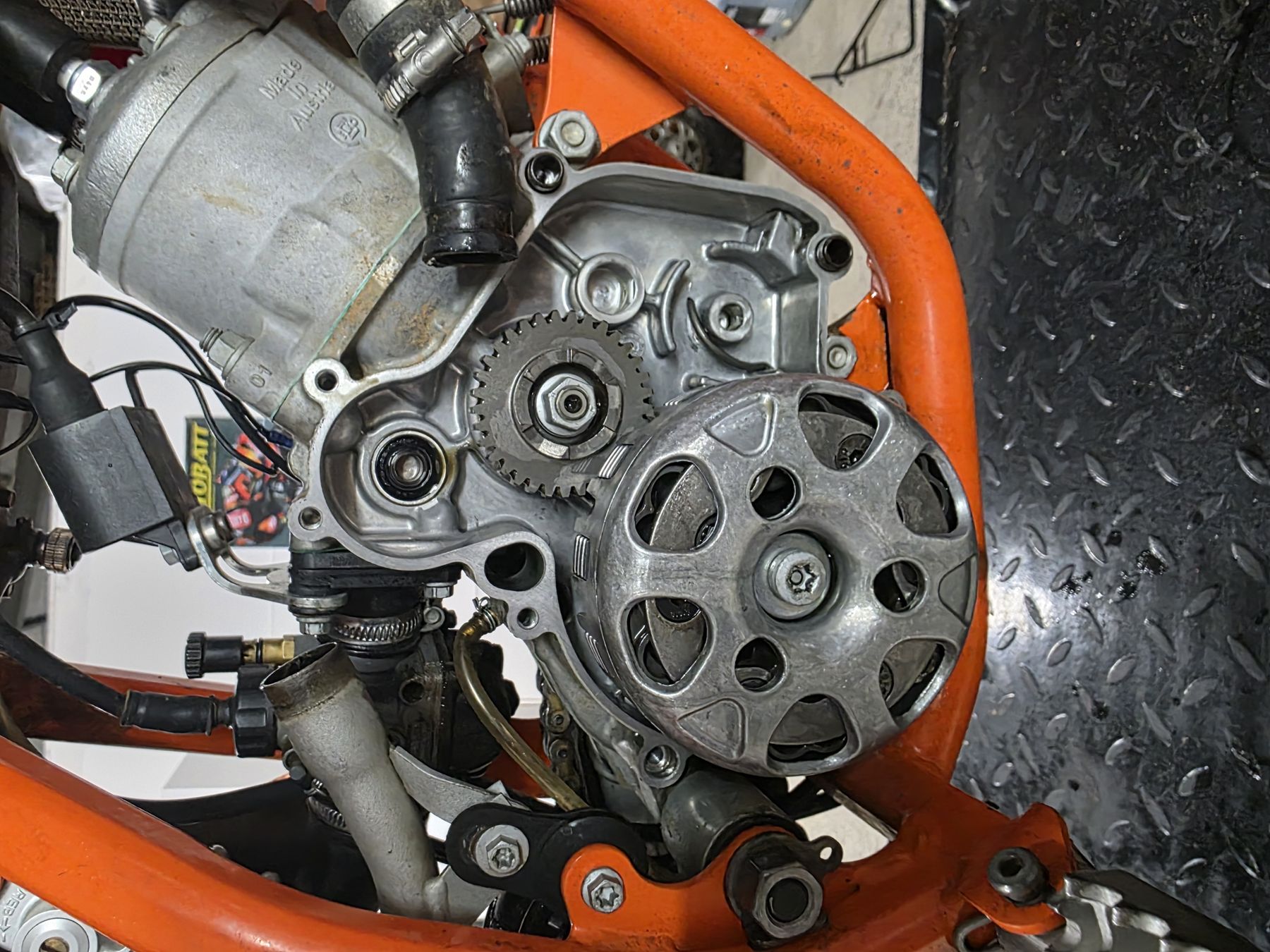 Engine rebuild — head inspection