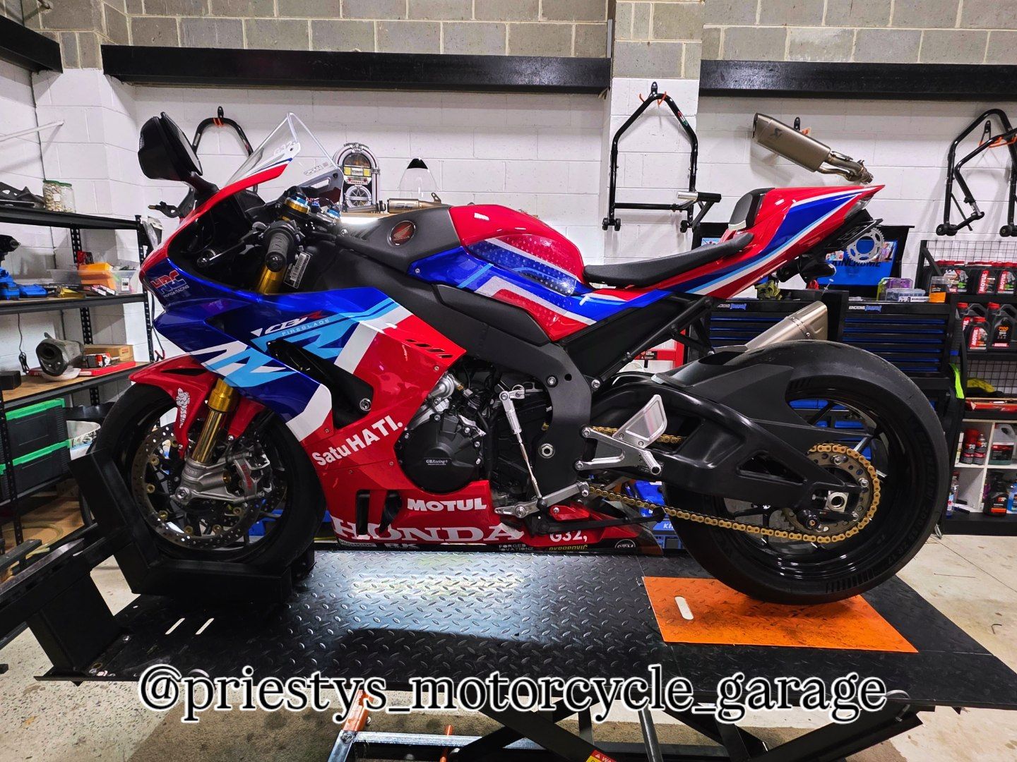 Customer motorcycle