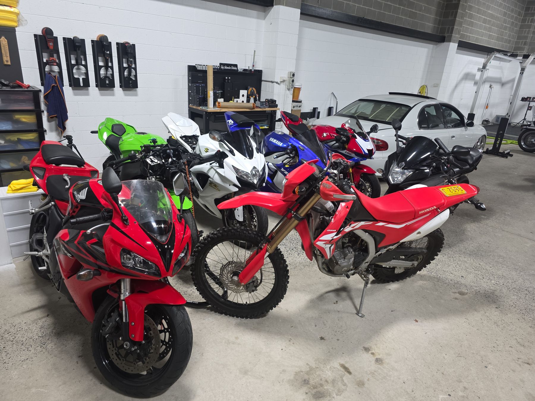 Customer motorcycle