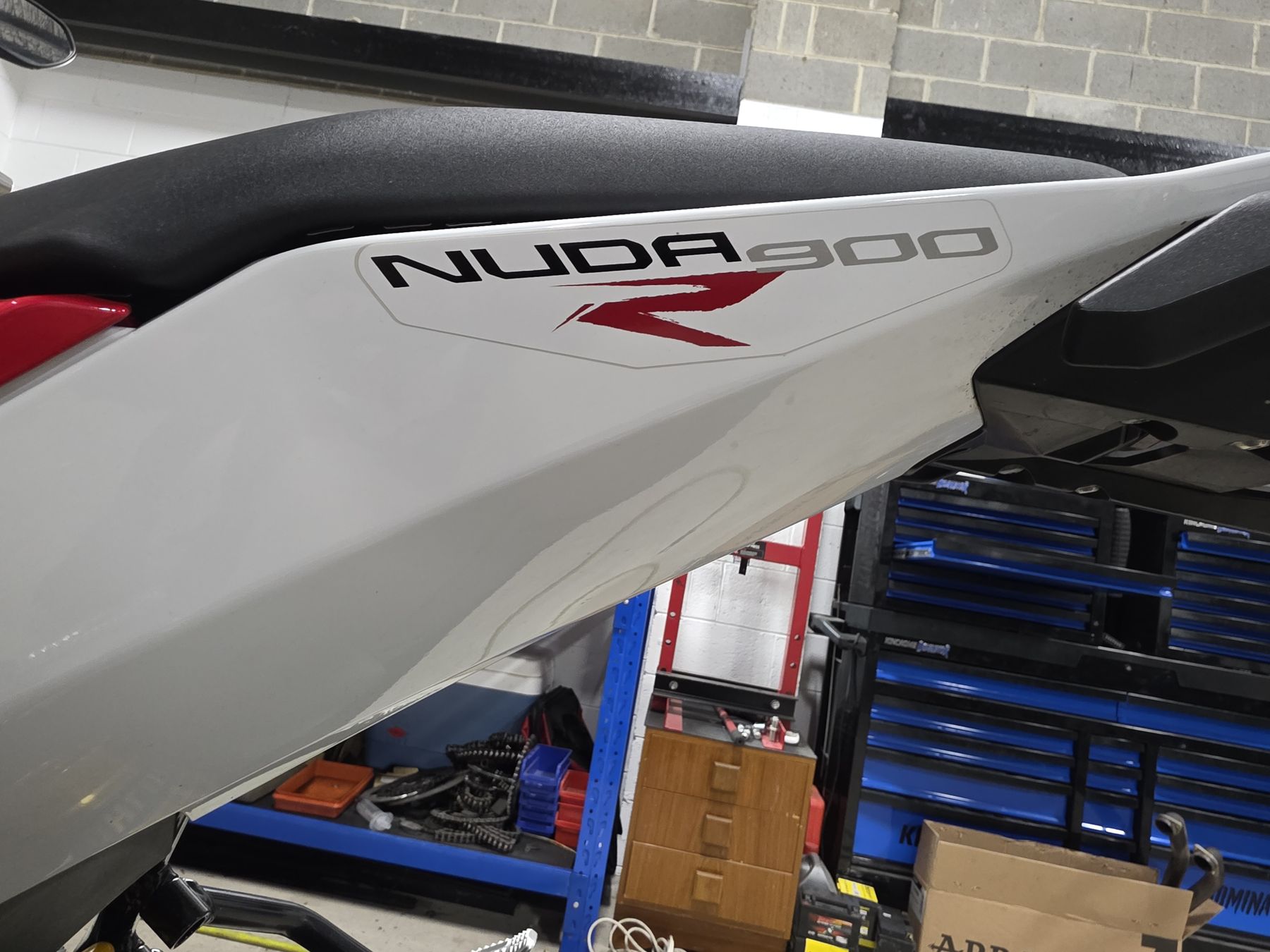 Customer motorcycle