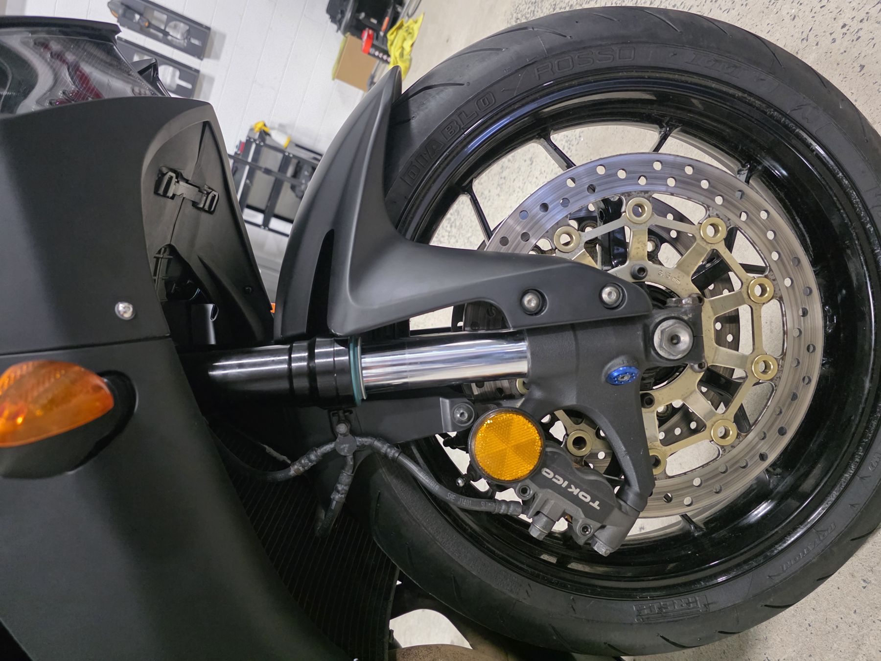 Wheel and tyre work