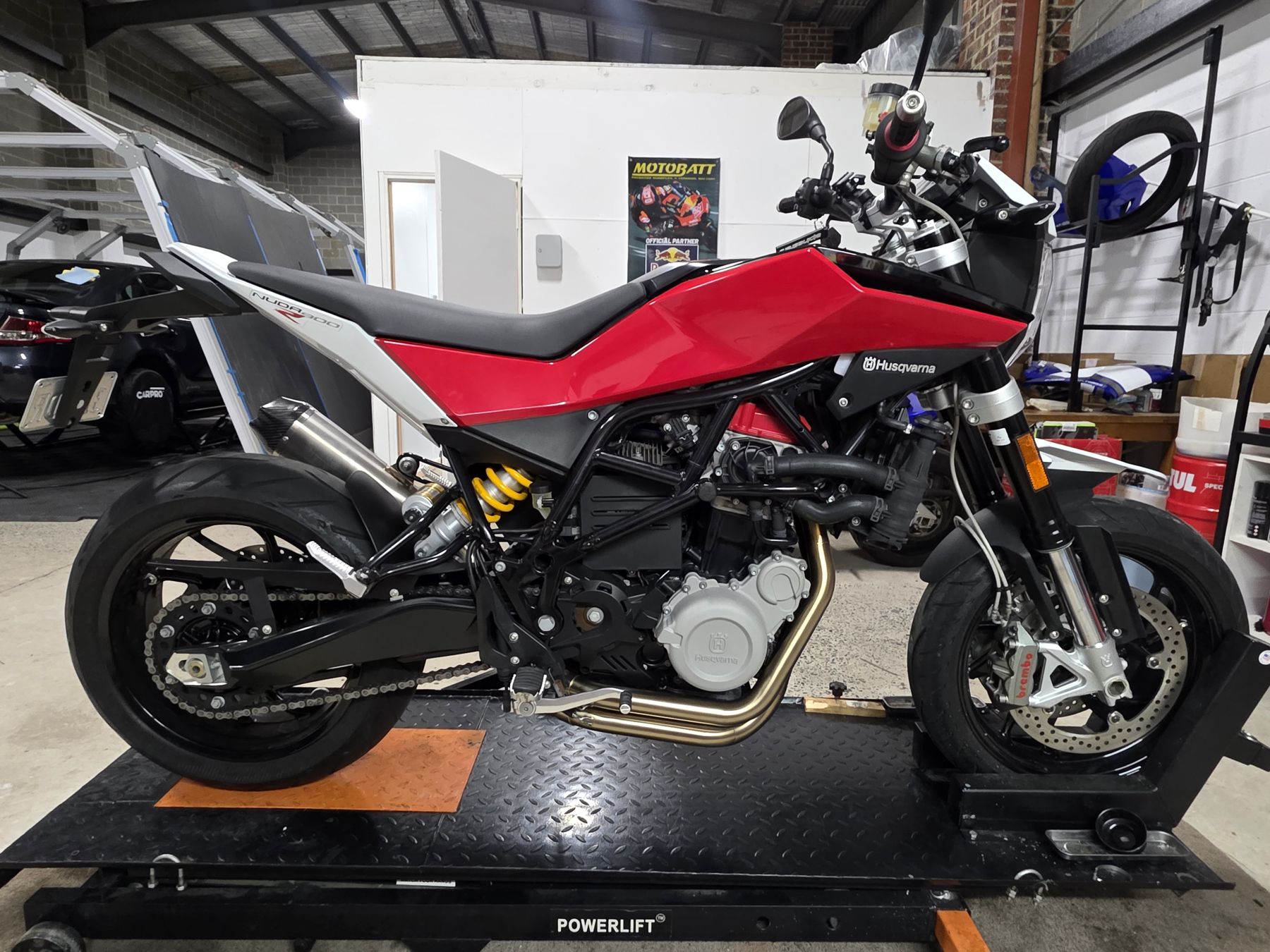 Customer motorcycle