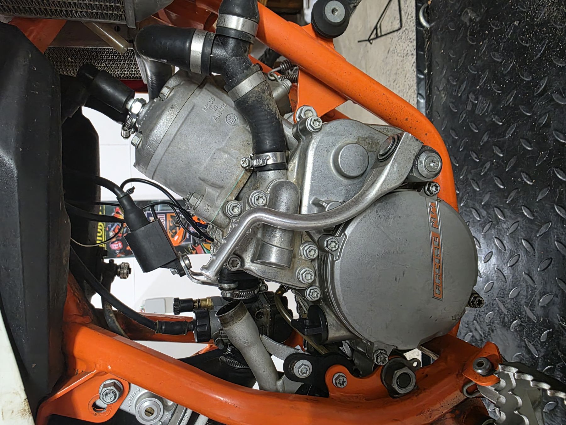 Engine rebuild — top end work