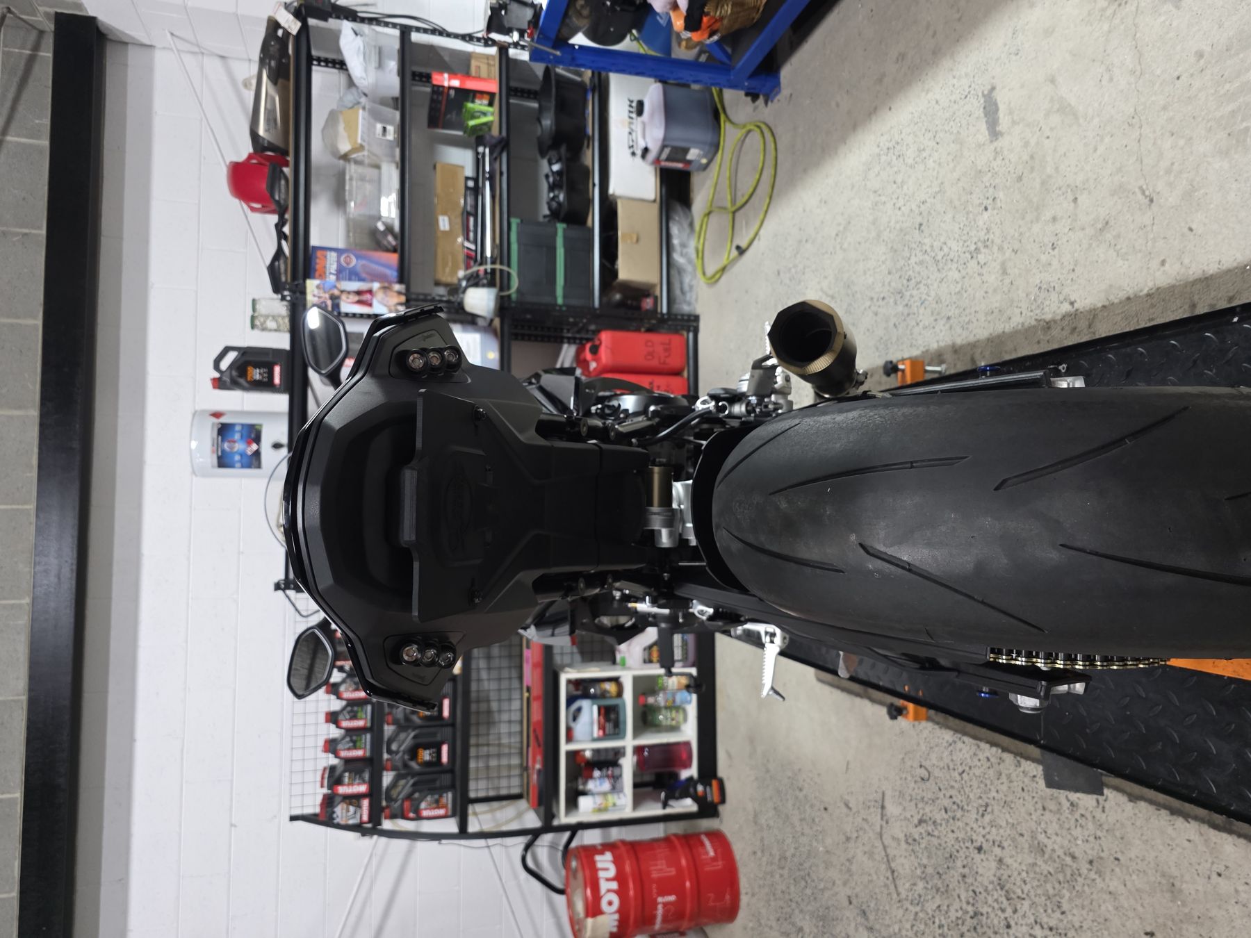 Customer motorcycle