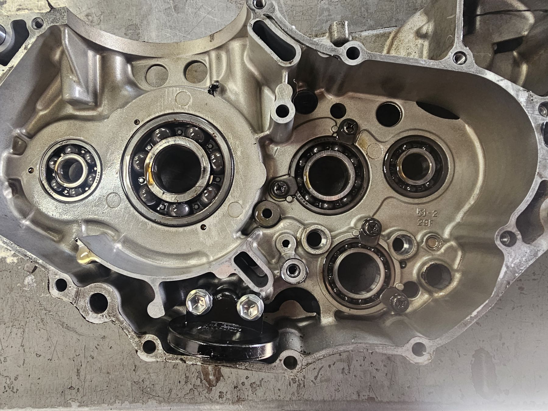 Motorcycle engine rebuild