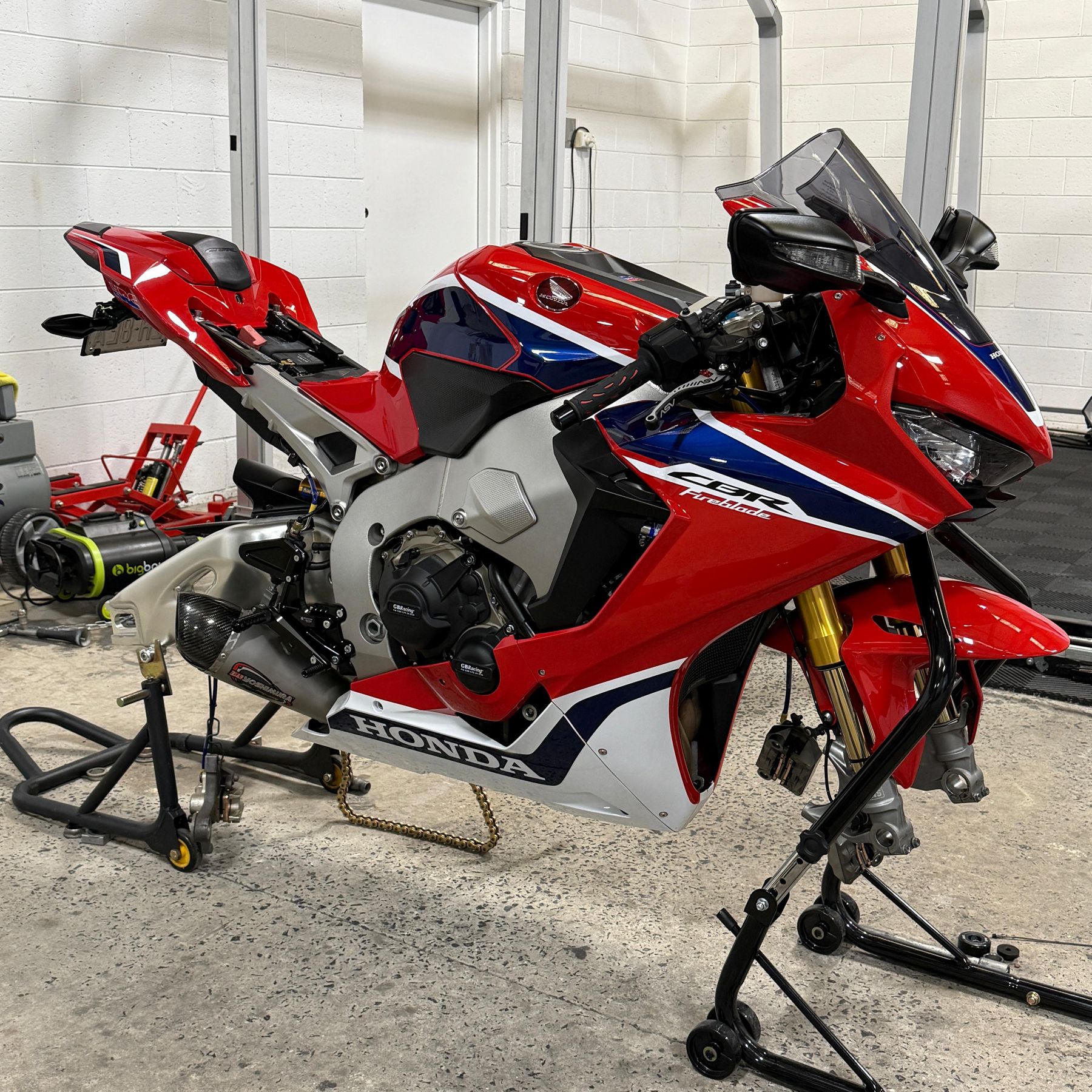 Customer motorcycle
