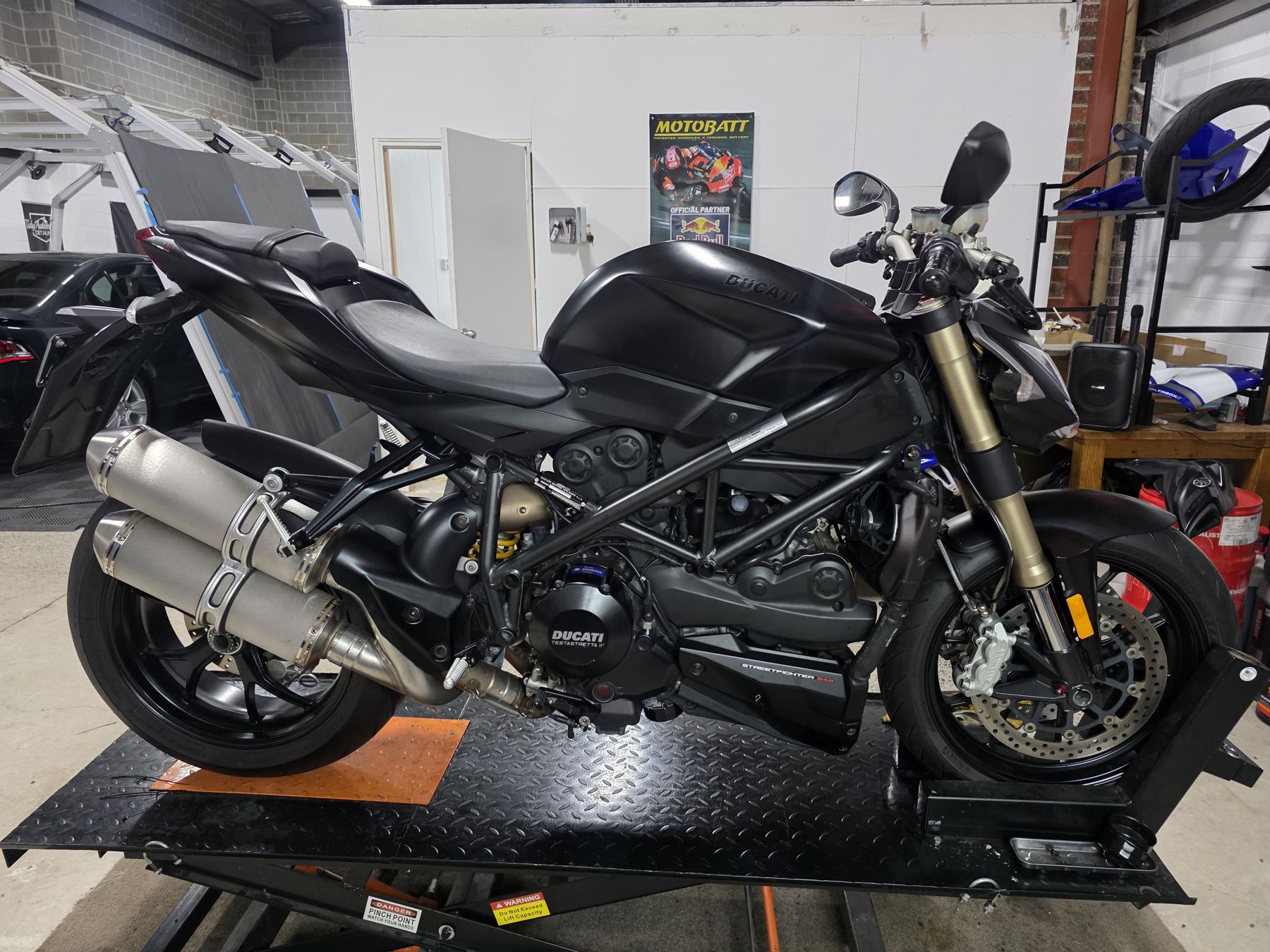 Customer motorcycle