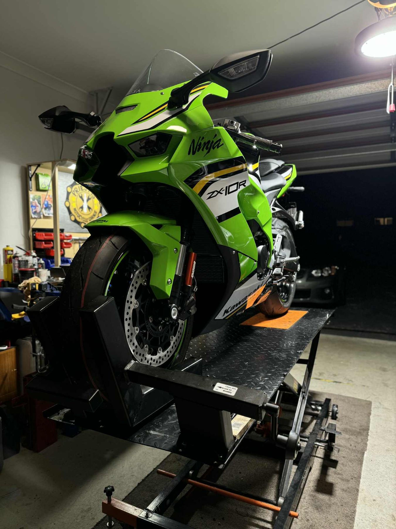 Customer motorcycle