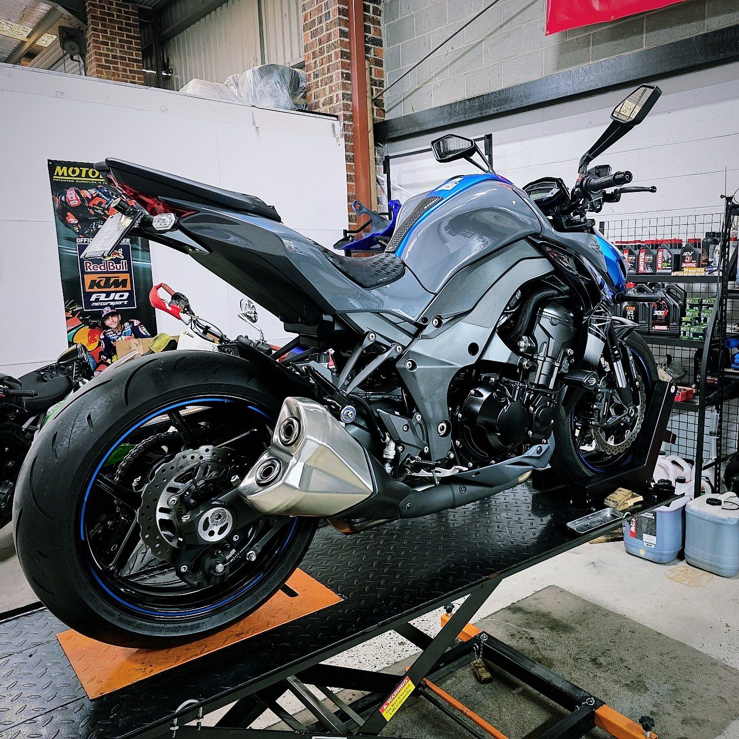 Customer motorcycle