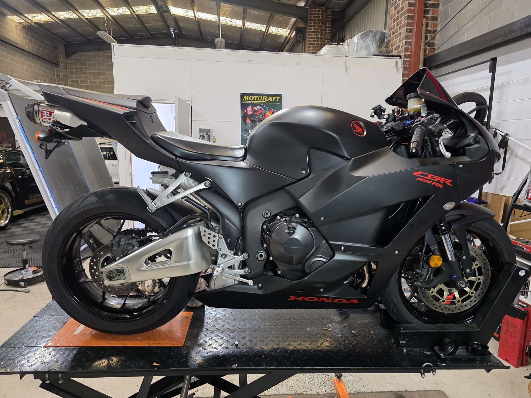 Customer motorcycle