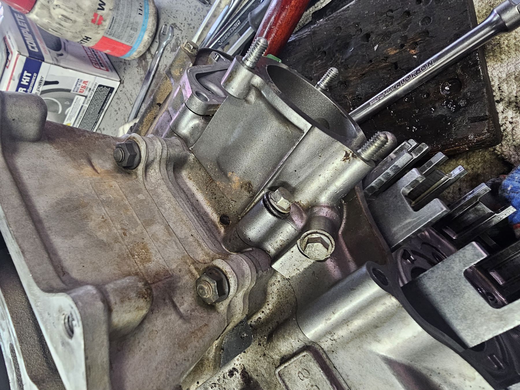 Engine rebuild — bottom end work